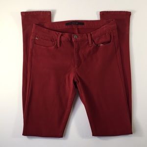 JOES JEANS Wine Red "the skinny" Mid Rise